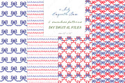 4th of July Coquette Scallop Bow, a Graphic by LABFcreations (Thumbnail 4 of 4)