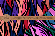 MODERN abstract seamless pattern set, a Pattern Graphic by Futurel (Thumbnail 5 of 7)