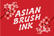 Satori Brush Font - Asian Brush Ink, a Handwritten Font by Nocturnal Workspace (Thumbnail 2 of 6)