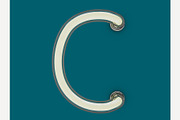 Neon tube font, an Object Graphic by 3D Graphics Shop (Thumbnail 2 of 38)