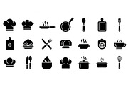 Kitchen Cooking Icon Vector Bundle, an Illustration by jahid234 (Thumbnail 14 of 51)