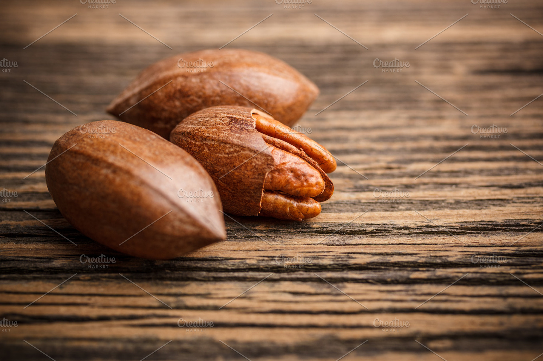 Pecan Nuts Stock Photo Containing Brown And Core