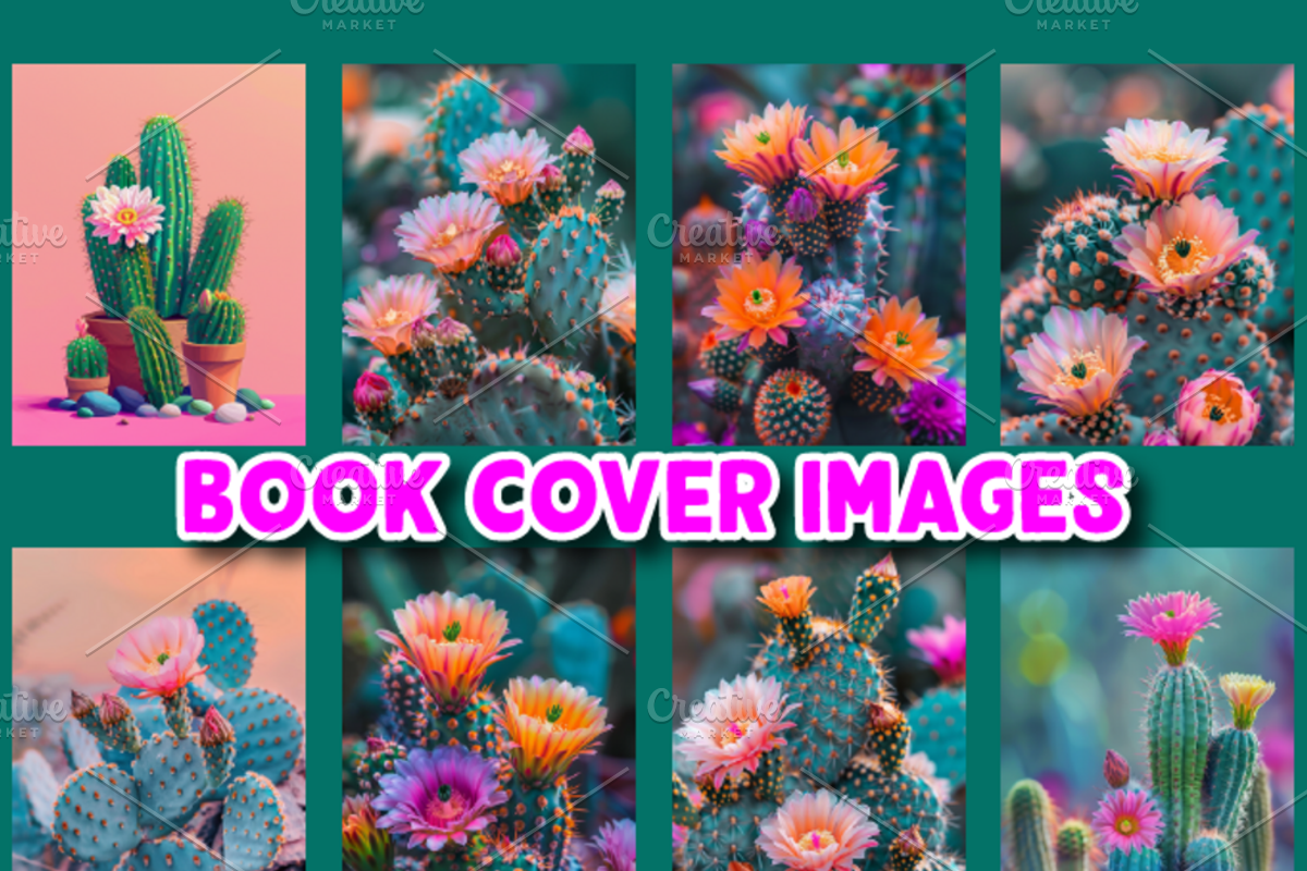 100 Cactus Coloring Pages for Adults, a Brochure Template by Design Station (Photo 2 of 4)