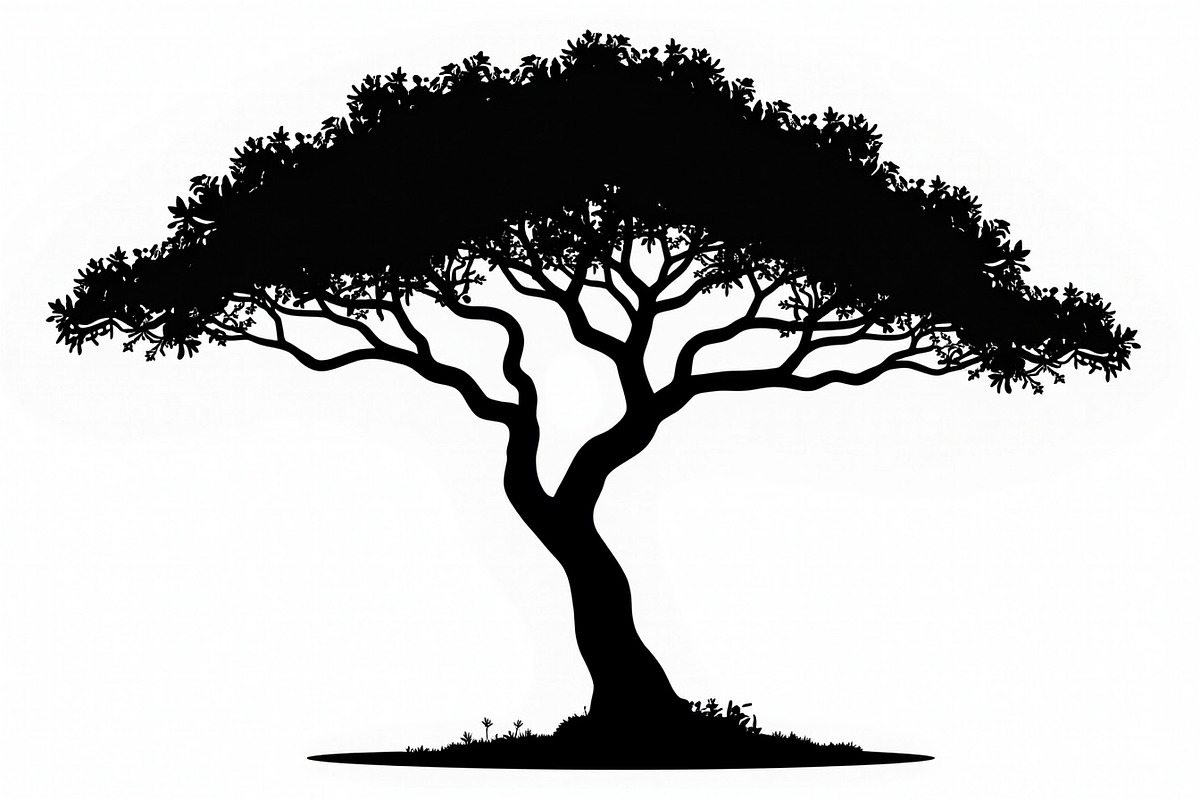 Wild Forest Tree Clipart Set, an Illustration by balal (Photo 14 of 20)