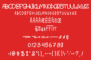 SEMOZ Boldline Graffiti Font, a Handwritten Font by NTC Graphic (Thumbnail 8 of 9)