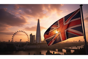 Union Jack flag of United Kingdom, an Architecture Photo by Igor Tichonow