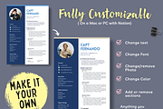 Airline Pilot Resume Template canva, a Resume Template by Climbwithelevator (Thumbnail 5 of 7)
