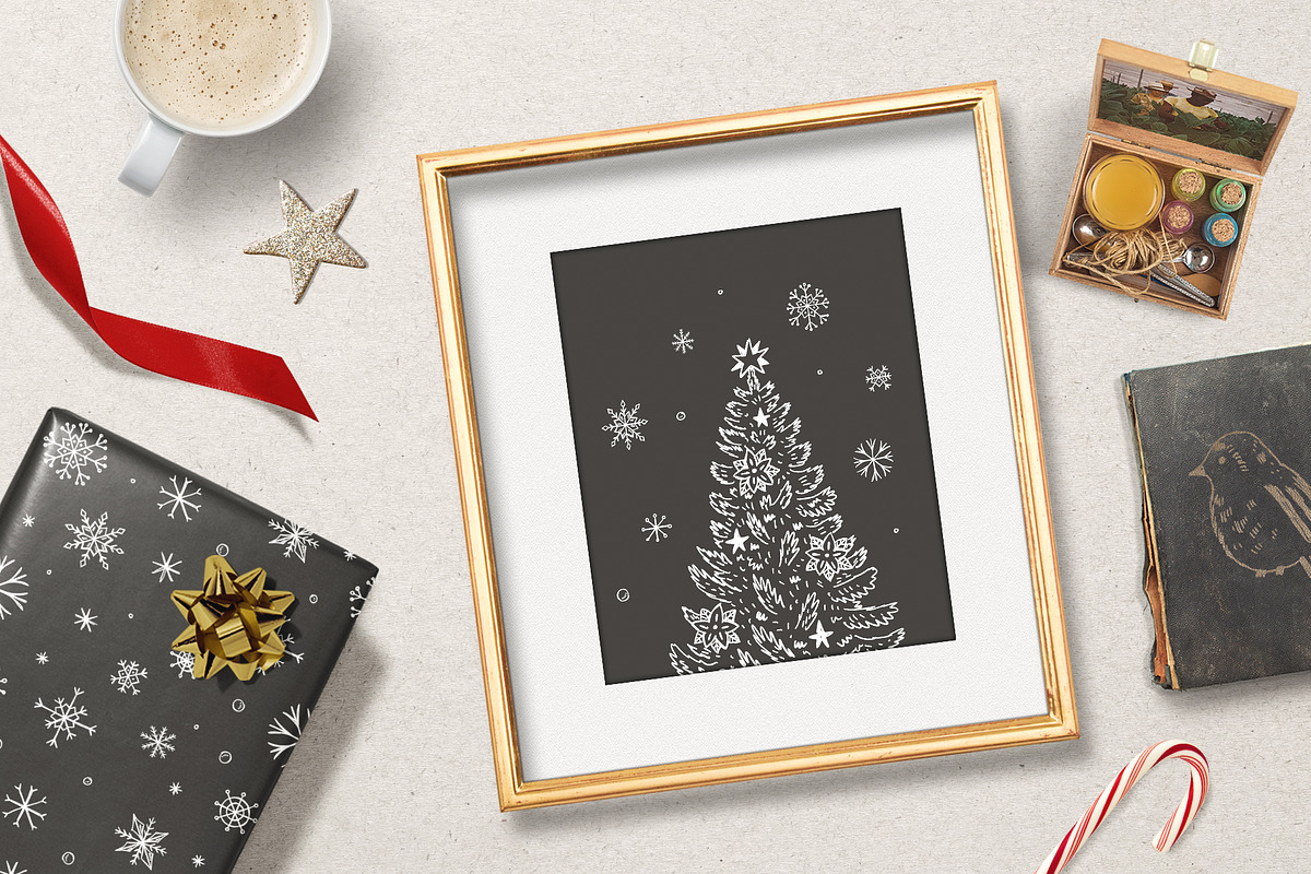 Vintage Christmas, a Decorative Illustration by Redchocolate (Photo 5 of 11)