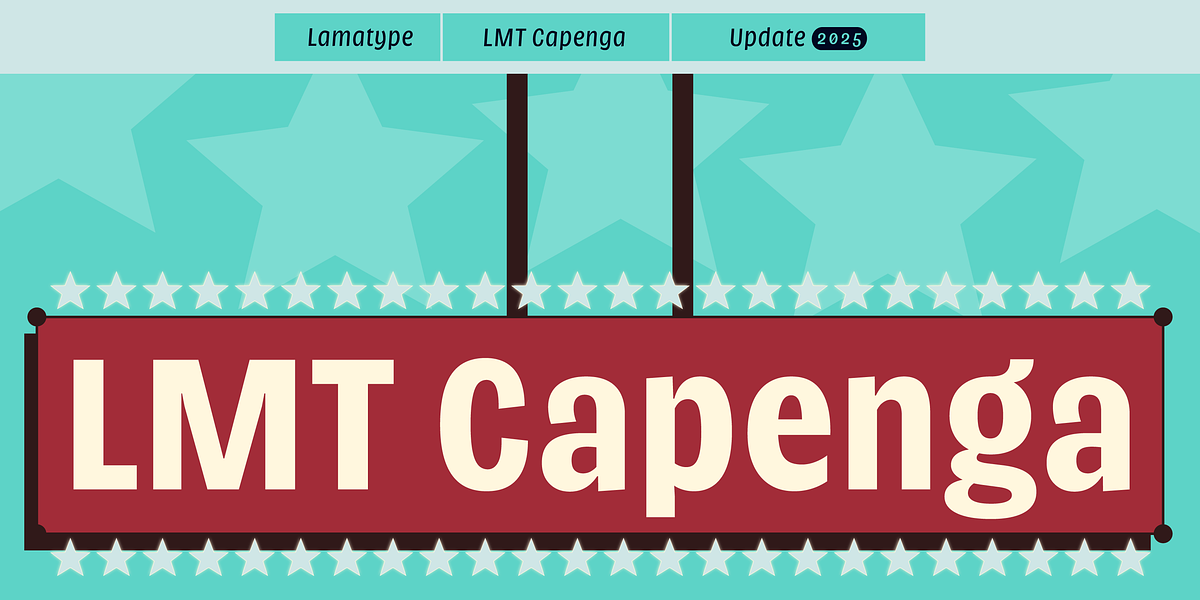 LMT Capenga, a Sans Serif Font by Lamatype (Photo 1 of 10)