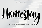 Homestay, a Handwritten Font by InermediaSTUDIO (Thumbnail 1 of 8)
