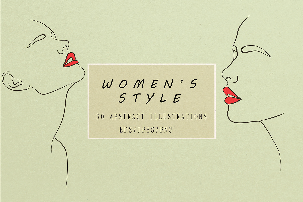 Women's style, a Decorative Illustration by Vinegret -Shop (Photo 1 of 4)