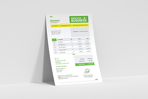 Modern Creative Business Invoice, a Flyer Template by Artnivora.Std