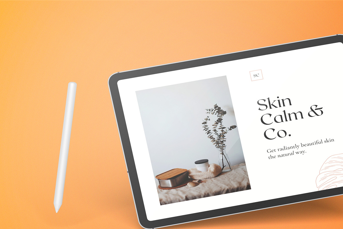 Tablet / iPad Pro Mockups, an iPad Mockup by 2M GRAPHICS DESIGN (Photo 3 of 12)
