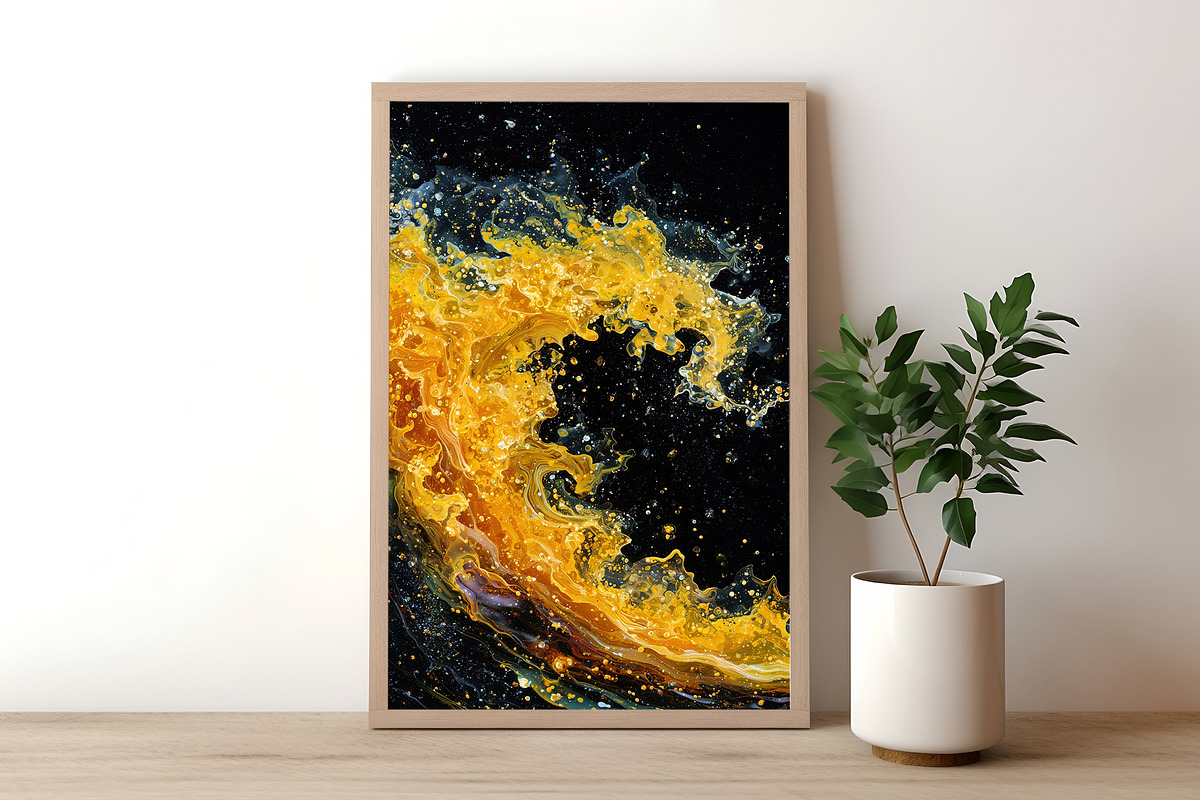 Nebula Energy Abstract Illustration, a Decorative Illustration by Housui Patterns (Photo 8 of 12)