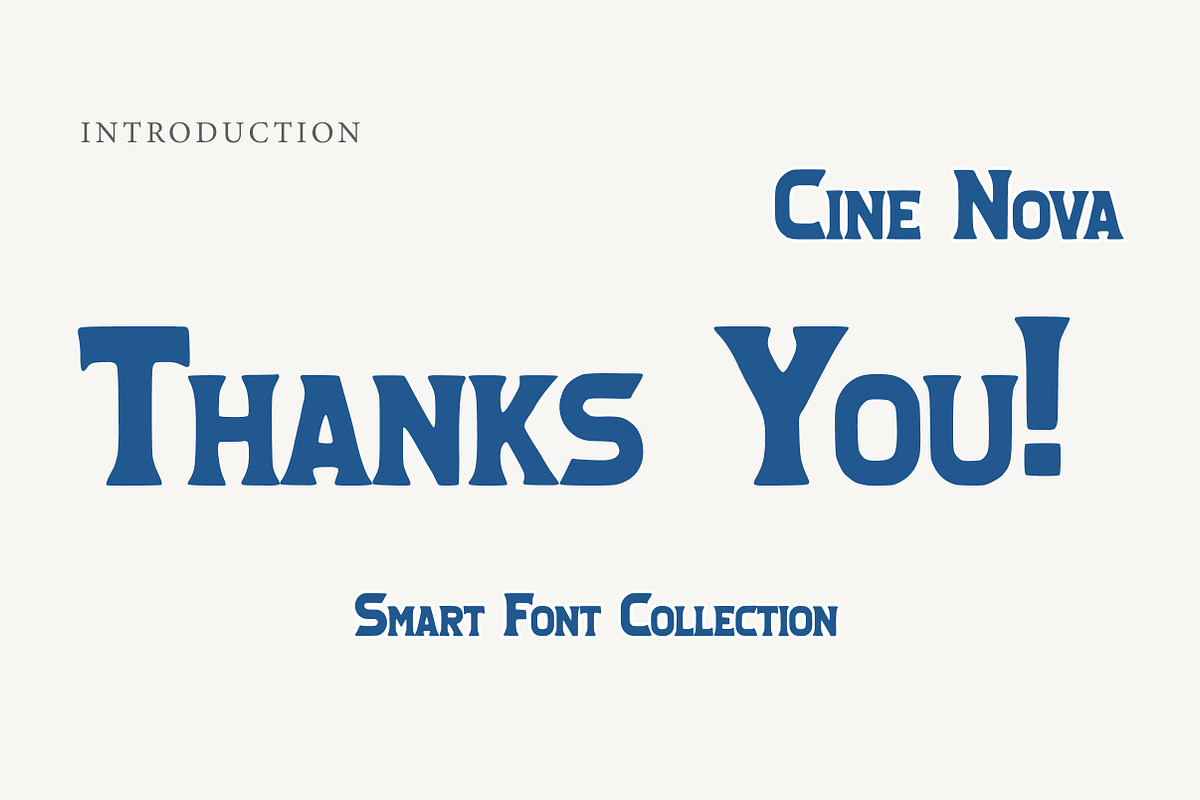 Cine Nova, a Slab Serif Font by Wow Magic (Photo 3 of 3)