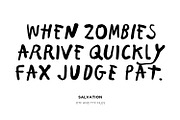 BLACKLIST SALVATION, a Script Font by Blacklist Studio (Thumbnail 2 of 6)