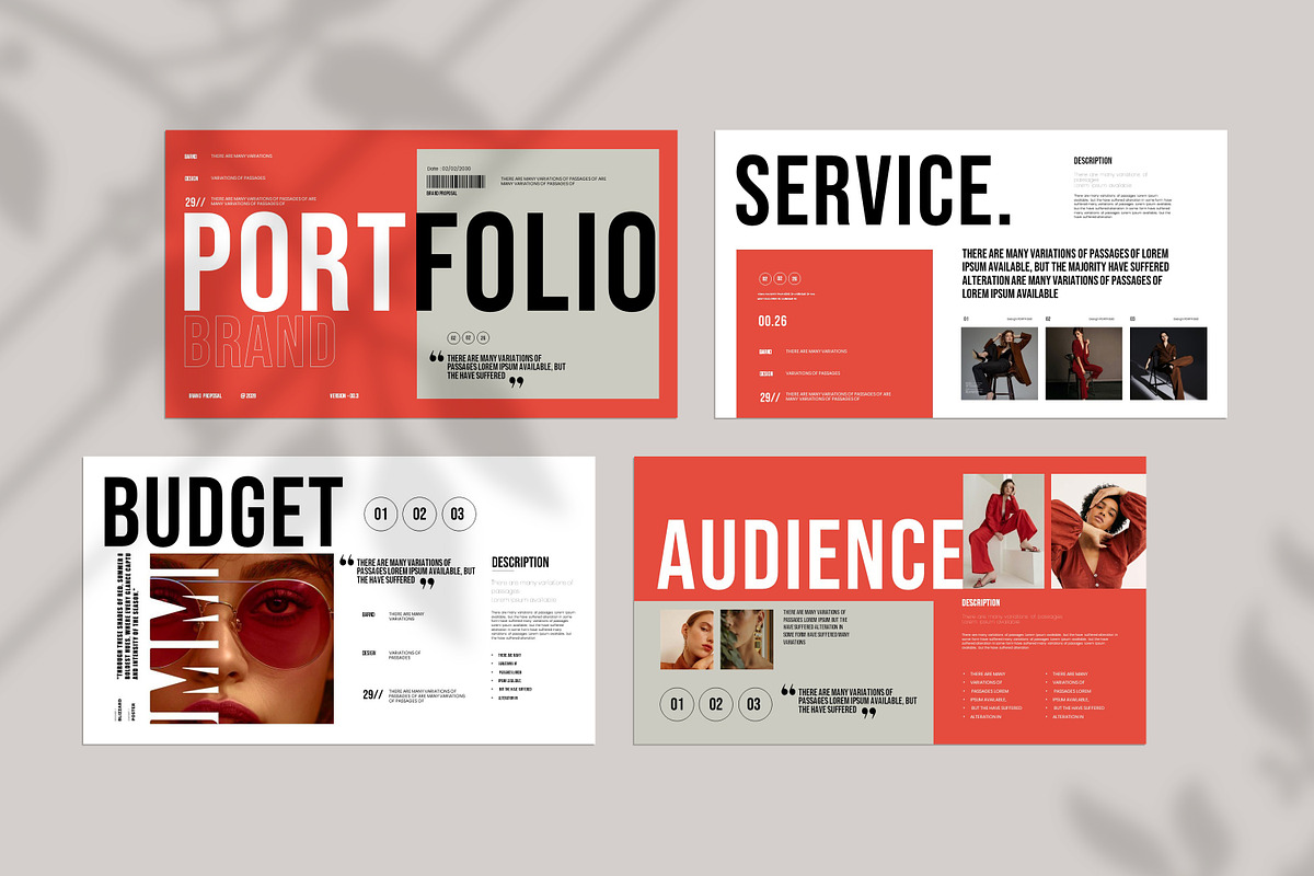 Brand Portfolio Template preview 3