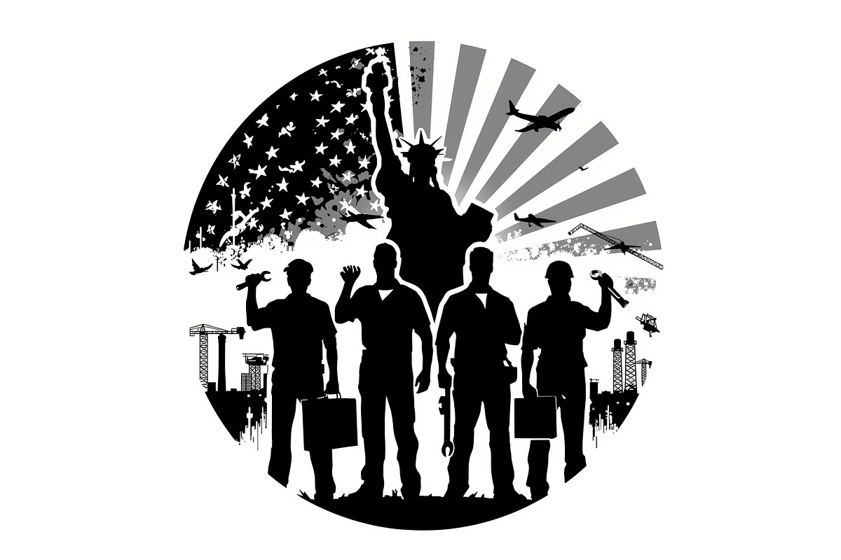 Labor Day Builder Pack, an Illustration by hafijul (Photo 10 of 21)