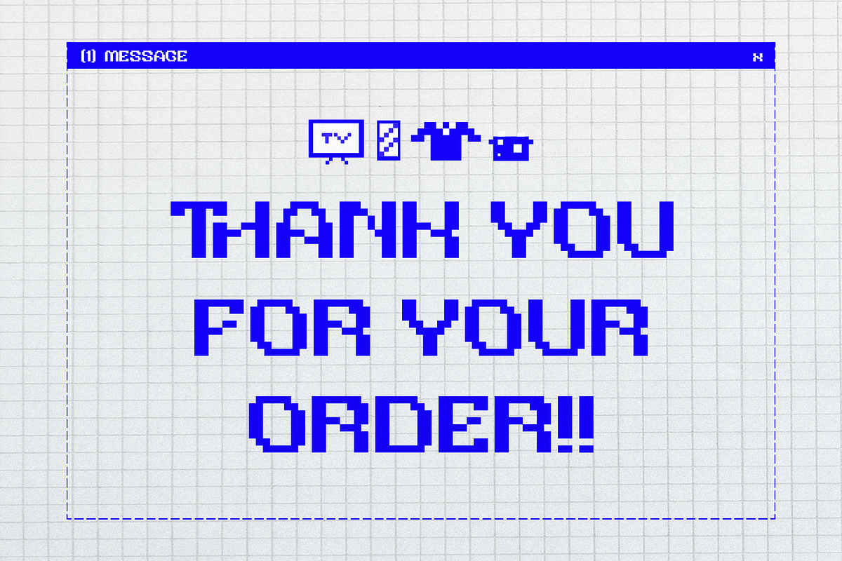 Error State | Pixel Font, a Sans Serif Font by gracetype_studio (Photo 5 of 12)