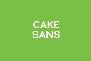 Cake Sans - Regular