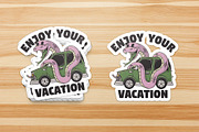 retro snake wrap around a car, a Branding & Logo Template by Judsart (Thumbnail 3 of 3)