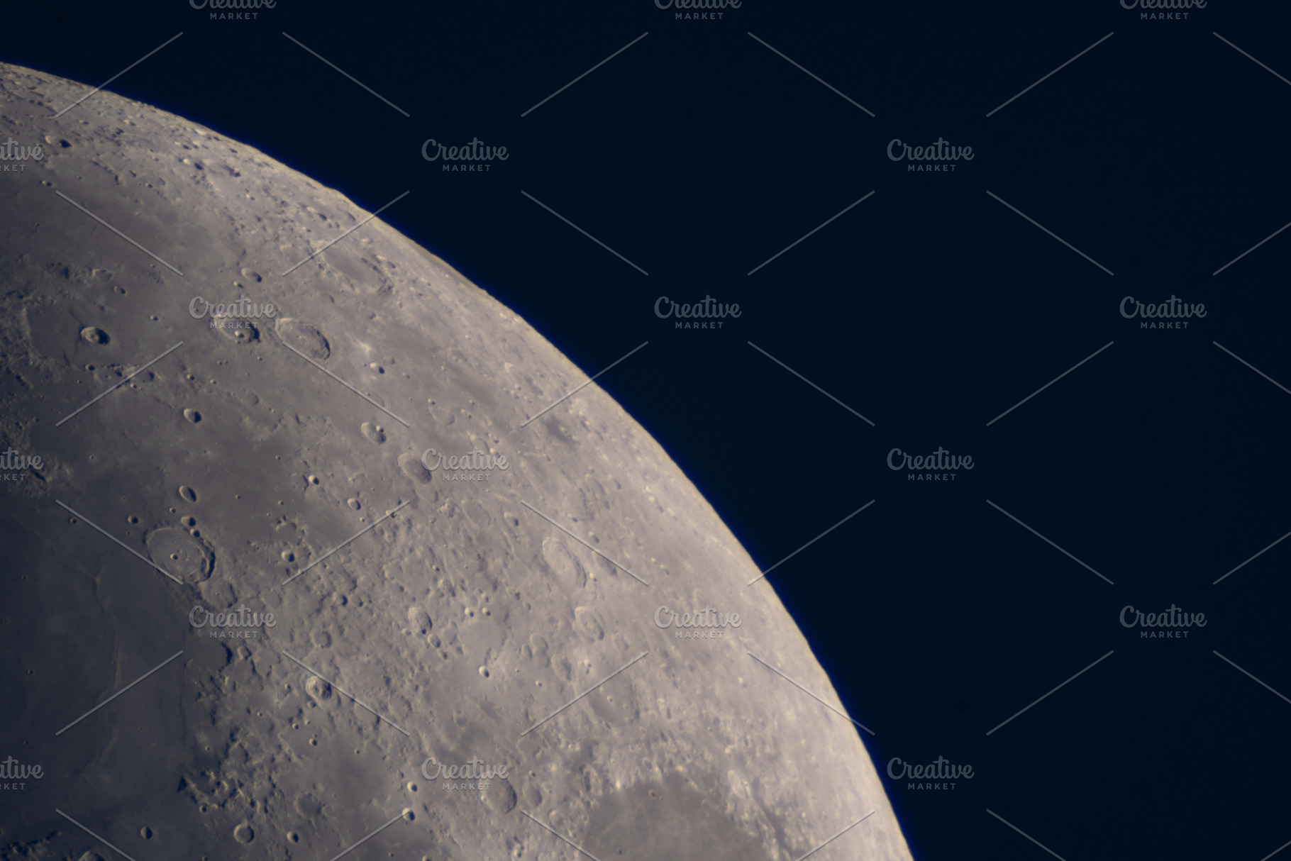 Detailed lunar surface view highligh, a Wallpaper Photo by Elena Vagengeim