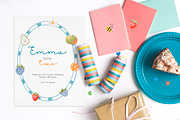Fruit friends, watercolor collection, an Illustration by AfonshinaArt (Thumbnail 14 of 16)