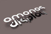 Amonos Display Font Family, a Sans Serif Font by Ryul Davidson (Thumbnail 3 of 15)