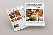 Christmas Family Newsletter, a Brochure Template by ROJI CREATOR (Thumbnail 4 of 7)