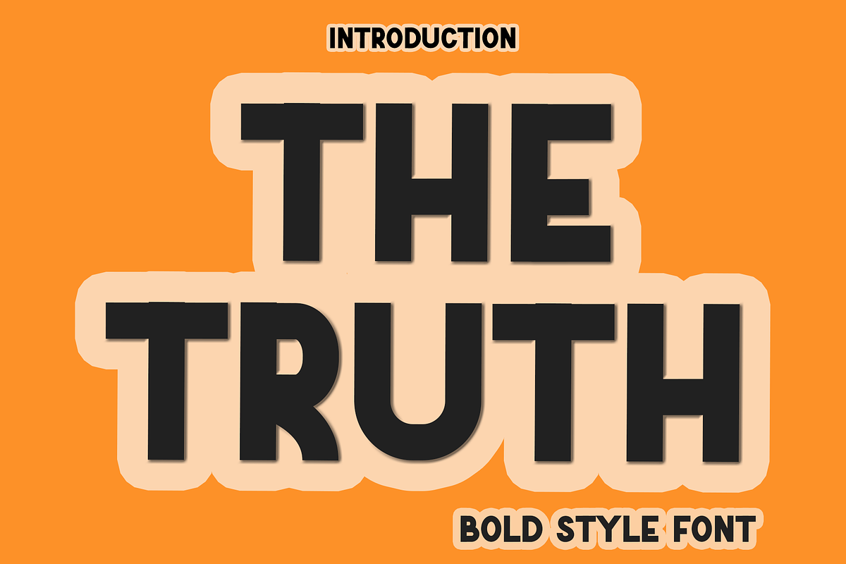 The Truth, a Script Font by InermediaSTUDIO (Photo 1 of 8)