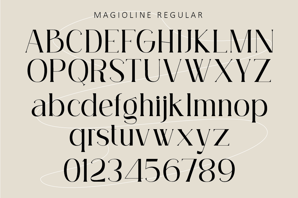 Magioline, a Serif Font by Muksal Creative (Photo 7 of 9)