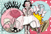 Pastel Daydream: charming clipart, a Person Illustration by NiiiNArt (Thumbnail 5 of 8)