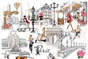 Set of Paris illustrations!, an Illustration by Laifalight (Thumbnail 4 of 9)