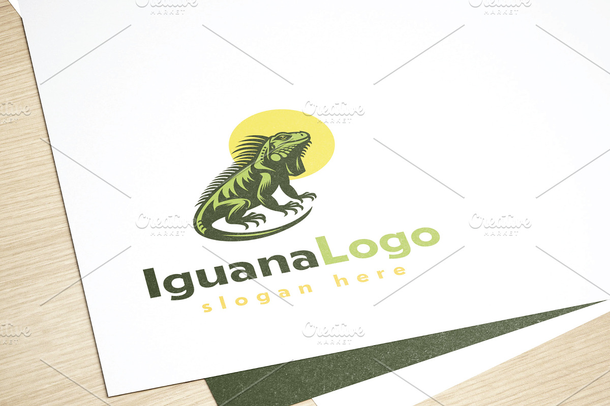 Iguana Logo, a Branding & Logo Template by Pixes (Photo 3 of 3)
