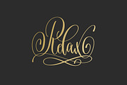 10 GOLDEN LETTERING, a Branding & Logo Template by karakotsya (Thumbnail 5 of 10)