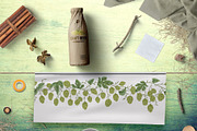 Hop branches. Vector collection, a Decorative Illustration by kateja (Thumbnail 2 of 4)