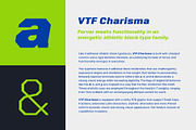 VTF Charisma, a Font by VarsityType® (Thumbnail 2 of 8)