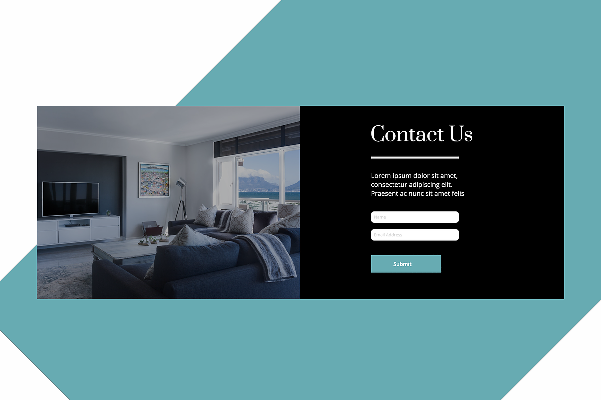 Easy living landing page for AdobeXD, an UI Kit Template by NeptuneDesign (Photo 5 of 6)