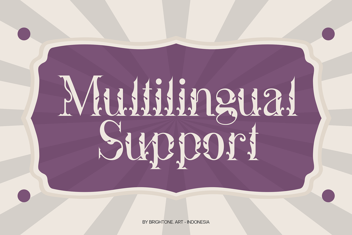 Phenometric Oracle - Carnival Font, a Serif Font by Brightone (Photo 5 of 8)