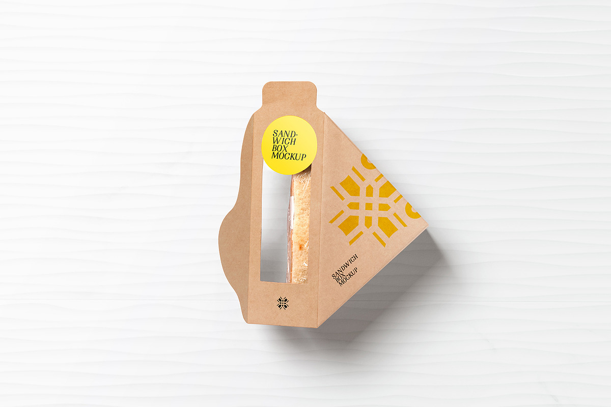 Sandwich Mockup, a Product Mockup by PixelVoyager (Photo 4 of 6)