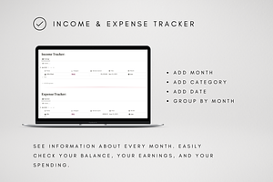 Notion Income & Expense Tracker