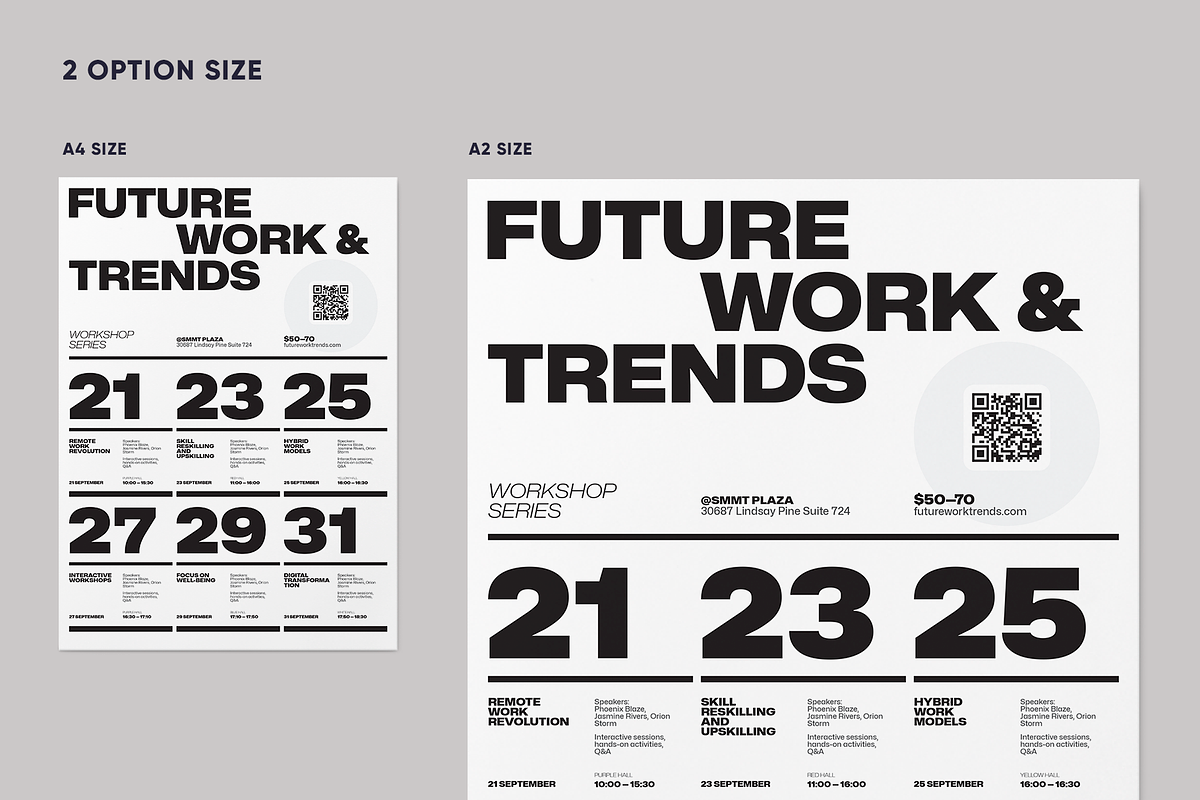 Workshop Event Program Poster, a Flyer Template by EDT.Graphics (Photo 2 of 4)