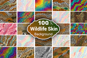 Wildlife Skin Digital Paper, a Background Graphic by Forhadx5