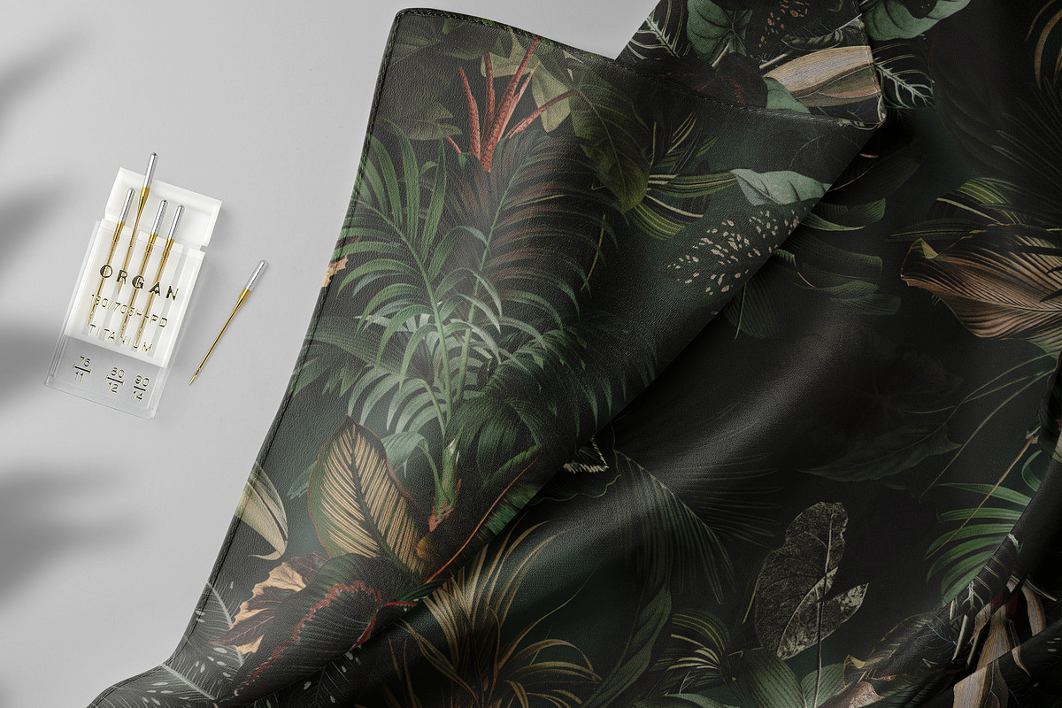 Wild Leafs (Foliage Pattern), a Wallpaper Graphic by Luiz da Rolt Grathwohl (Photo 6 of 8)