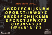 Wolf Manchu - Layered Horror Font, a Font by Remedy667 (Thumbnail 7 of 7)