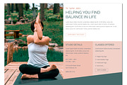 Sophie // Wellness Inspired Template, a WordPress Template by by Masselyn (Thumbnail 2 of 3)