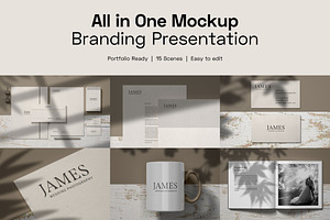 Branding And Visual Identity Mockup