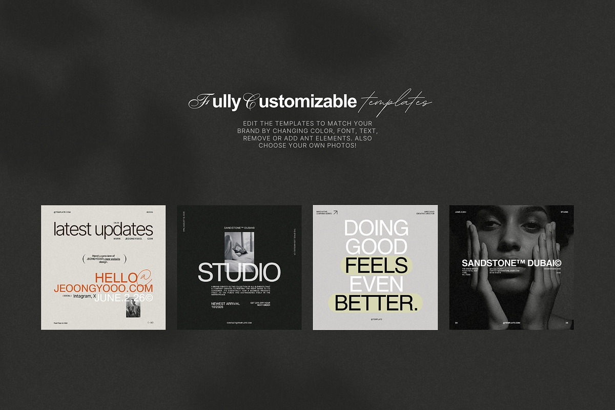 Canva Social Media Bundle, a Social Media Template by Prapti Design (Photo 7 of 9)