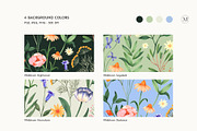 Wildbloom Botanical Pattern, a Pattern Graphic by Manimanisa (Thumbnail 6 of 10)