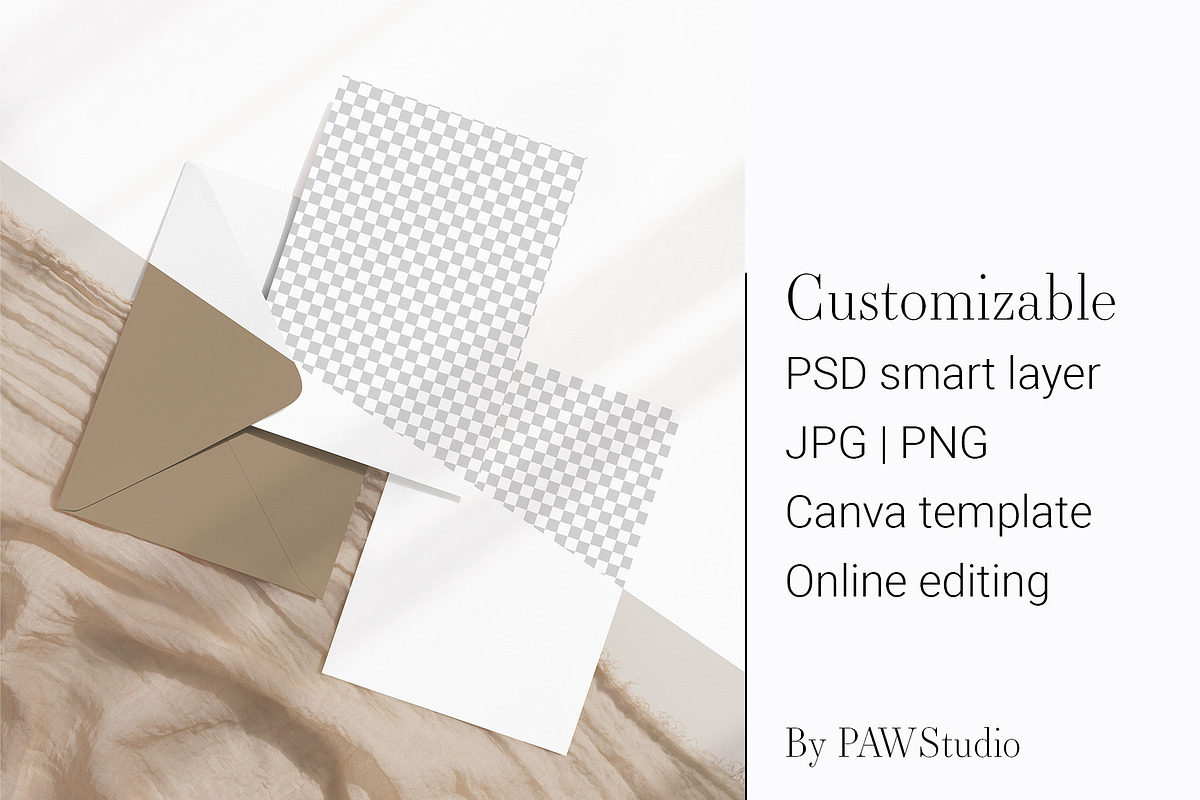 Customizable CardMockup5x7 8e2c5b32, an Advertising Mockup by PawMockups 2 (Photo 1 of 12)